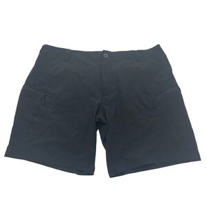 5.11 Tactical Trail Short‎ Men's Black Cargo Size 40 Utility Zip Pockets 10"